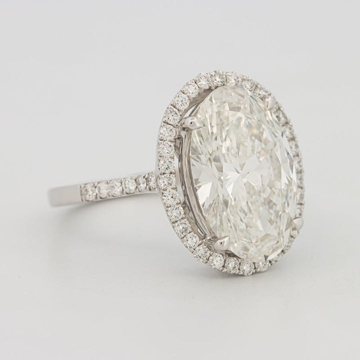 "Te Amo" Halo Solitaire (LG) - ZIZOV DIAMONDS