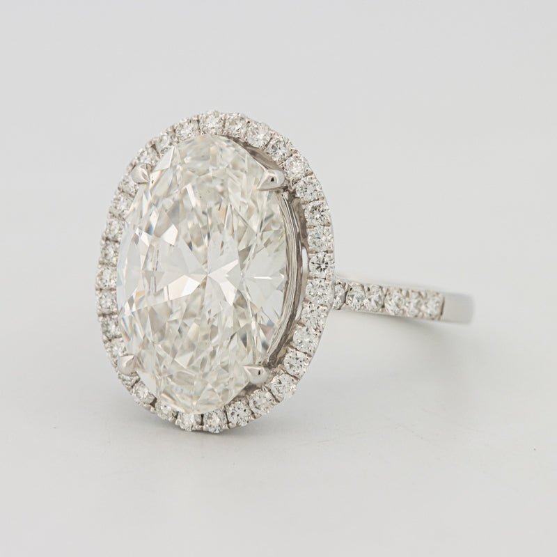 "Te Amo" Halo Solitaire (LG) - ZIZOV DIAMONDS