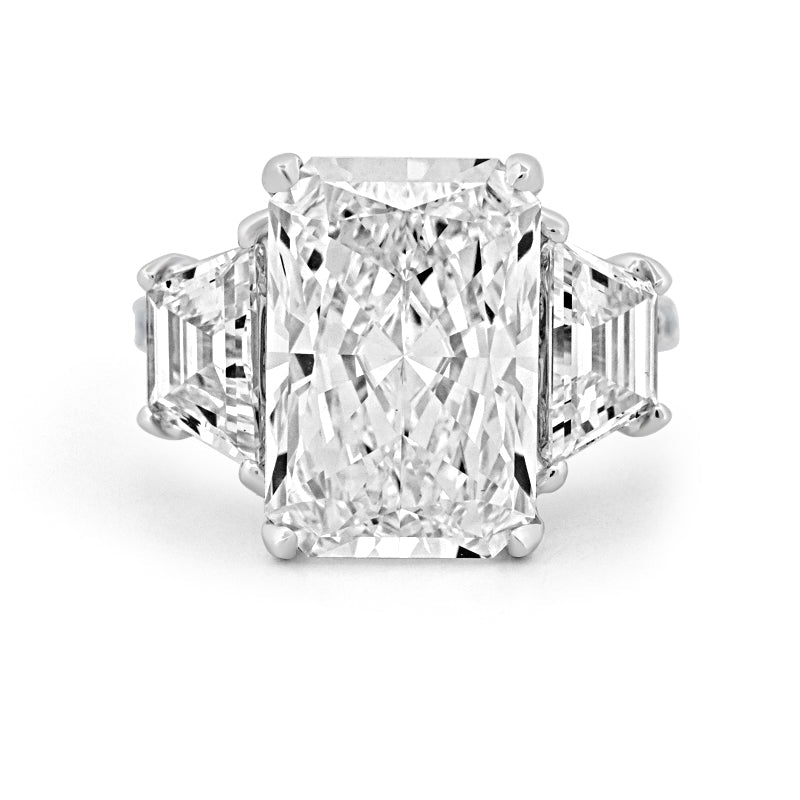 The "Trapeza" Solitaire (LG) - ZIZOV DIAMONDS