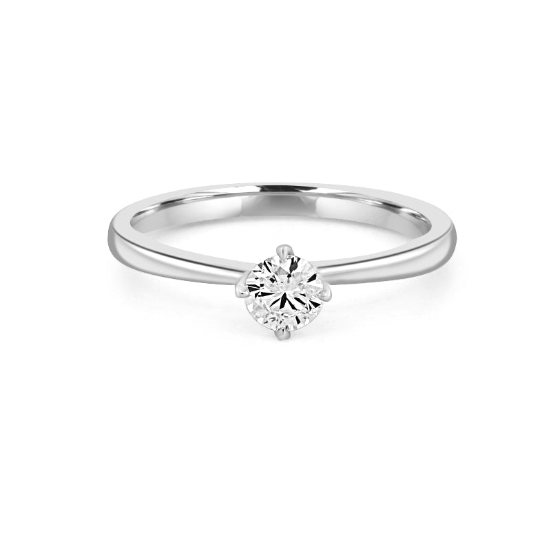 0.29 CT Classic Round Solitaire Ring - ZIZOV DIAMONDS