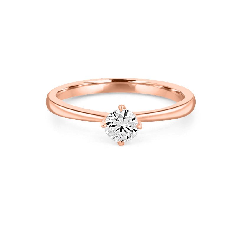 0.29 CT Classic Round Solitaire Ring - ZIZOV DIAMONDS