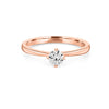 0.29 CT Classic Round Solitaire Ring - ZIZOV DIAMONDS