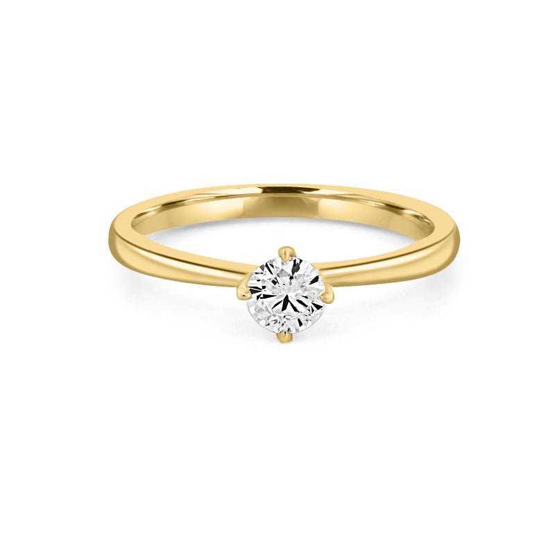 0.29 CT Classic Round Solitaire Ring - ZIZOV DIAMONDS