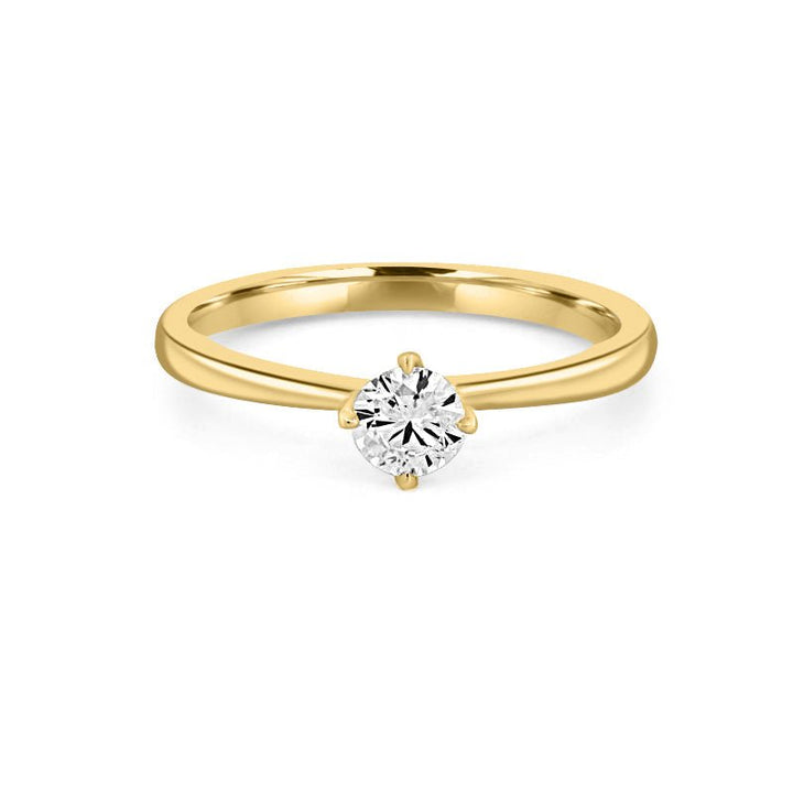 0.29 CT Classic Round Solitaire Ring - ZIZOV DIAMONDS