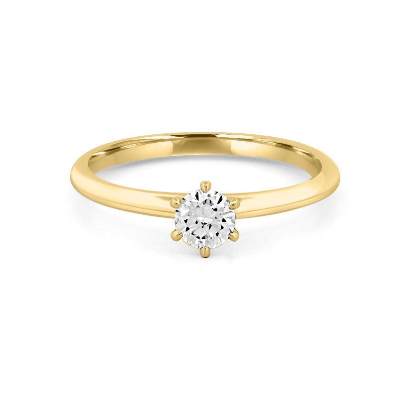 0.30 CT Classic Round Solitaire - ZIZOV DIAMONDS