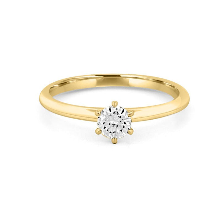 0.30 CT Classic Round Solitaire - ZIZOV DIAMONDS