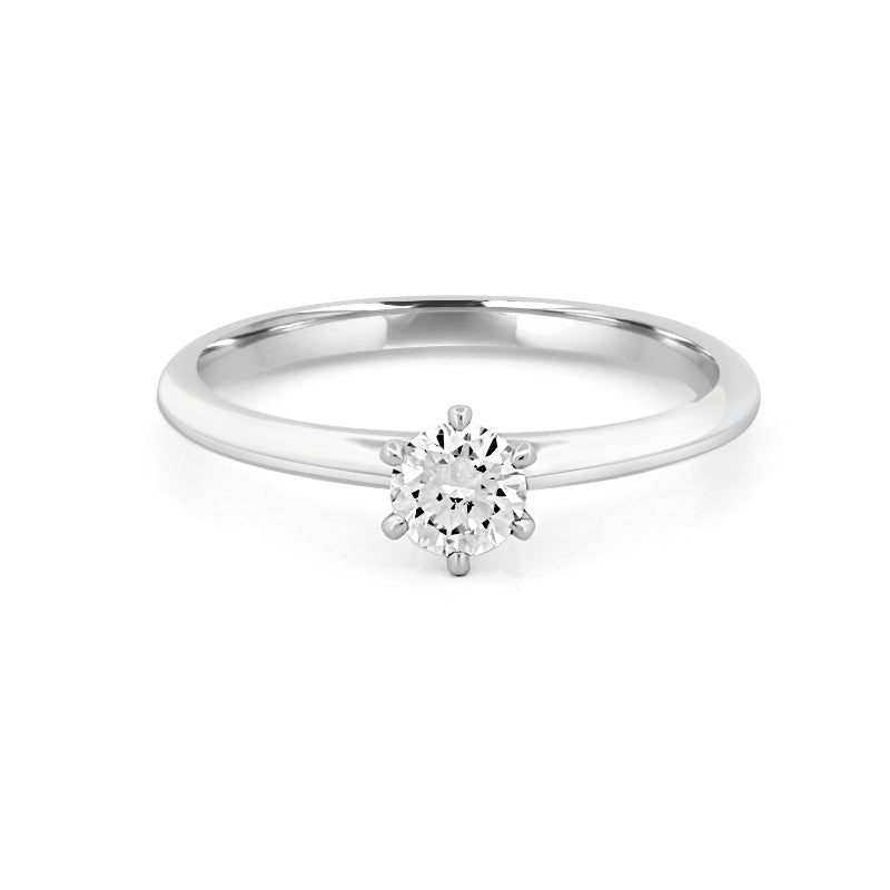 0.30 CT Classic Round Solitaire - ZIZOV DIAMONDS