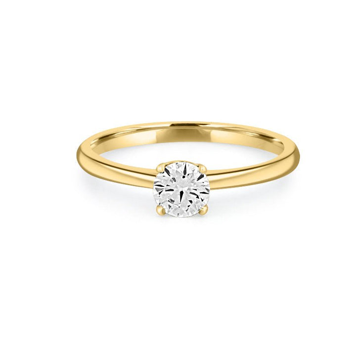 0.30 CT Classic Round Solitaire Ring - ZIZOV DIAMONDS