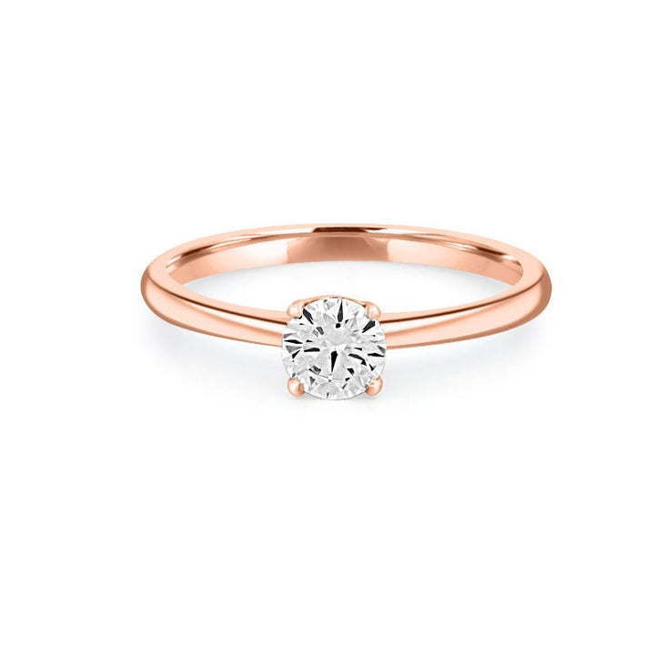 0.30 CT Classic Round Solitaire Ring - ZIZOV DIAMONDS