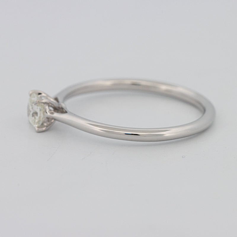 0.30 CT Classic Square Radiant Solitaire Ring - ZIZOV DIAMONDS