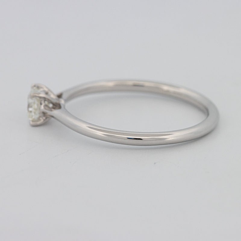 0.30 CT Classic Square Radiant Solitaire Ring - ZIZOV DIAMONDS