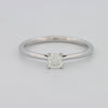 0.30 CT Classic Square Radiant Solitaire Ring - ZIZOV DIAMONDS