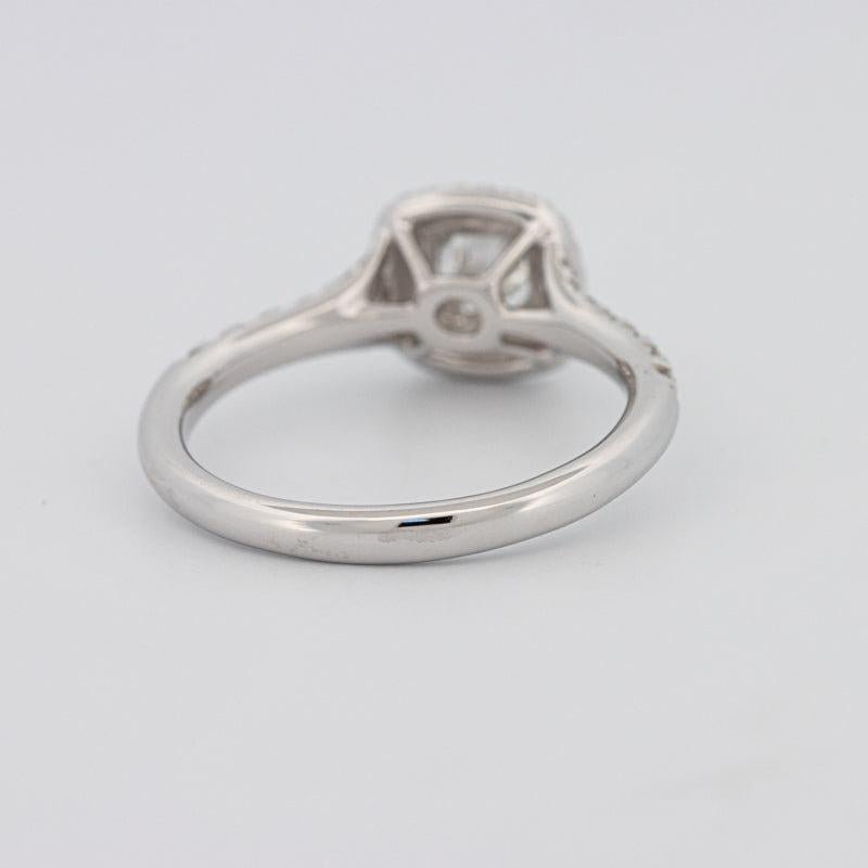 0.30 CT Double Halo Round Solitaire ring - ZIZOV DIAMONDS