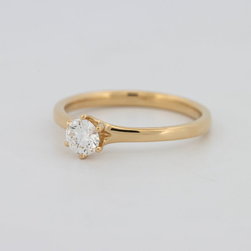 0.35 CT Classic Round Solitaire Ring - ZIZOV DIAMONDS
