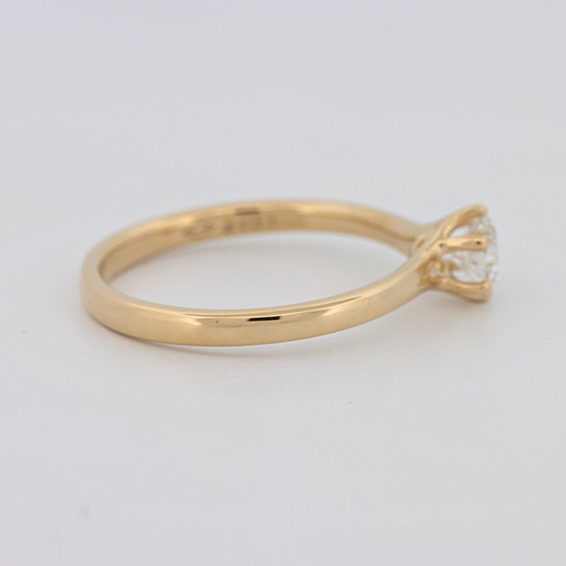 0.35 CT Classic Round Solitaire Ring - ZIZOV DIAMONDS