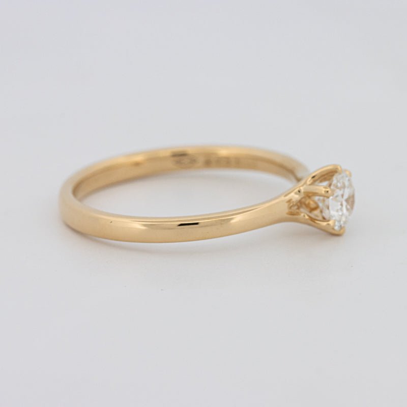 0.35 CT Classic Round Solitaire Ring - ZIZOV DIAMONDS