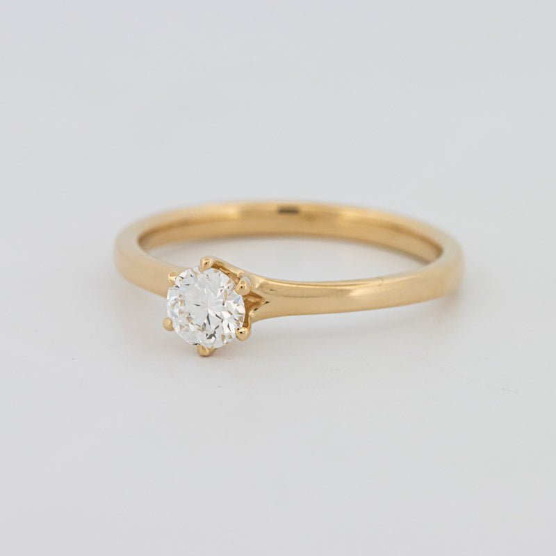 0.35 CT Classic Round Solitaire Ring - ZIZOV DIAMONDS
