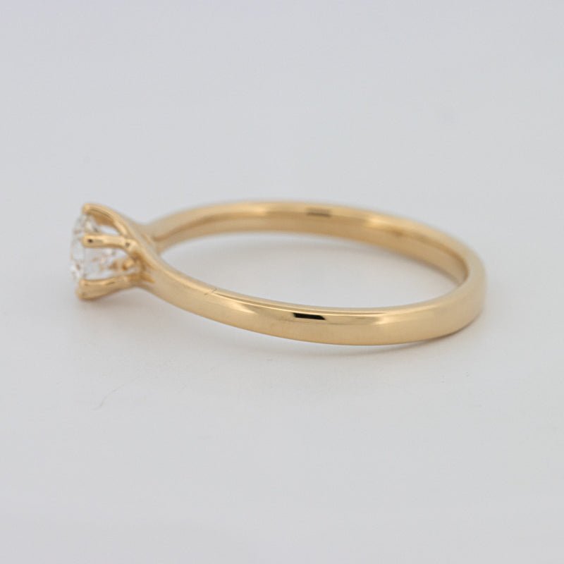 0.35 CT Classic Round Solitaire Ring - ZIZOV DIAMONDS