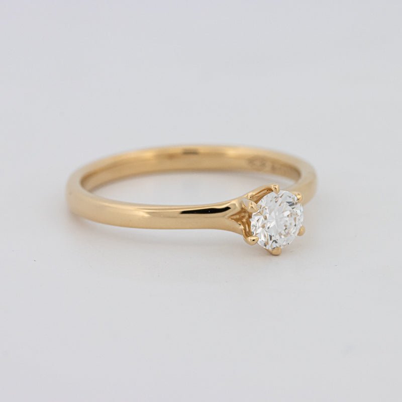 0.35 CT Classic Round Solitaire Ring - ZIZOV DIAMONDS