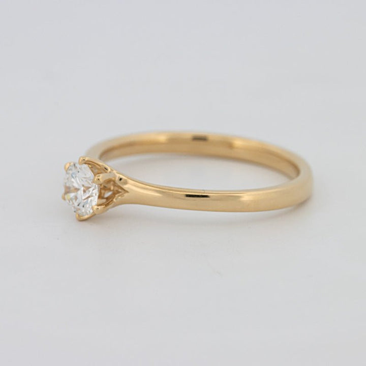 0.35 CT Classic Round Solitaire Ring - ZIZOV DIAMONDS