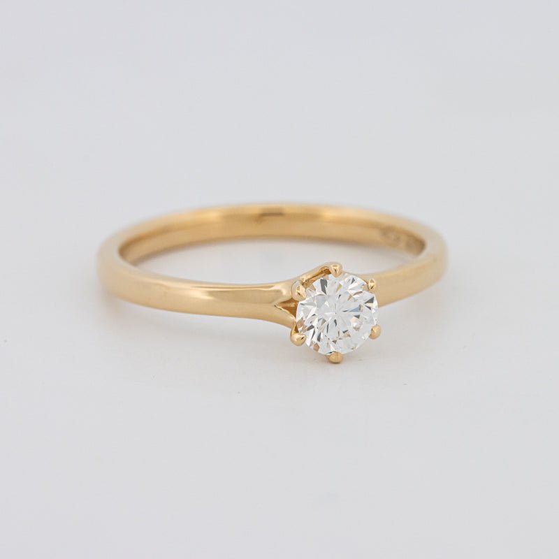 0.35 CT Classic Round Solitaire Ring - ZIZOV DIAMONDS