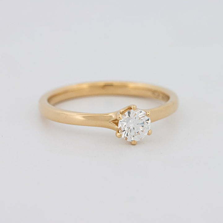0.35 CT Classic Round Solitaire Ring - ZIZOV DIAMONDS