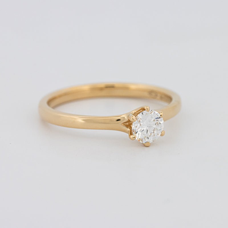 0.35 CT Classic Round Solitaire Ring - ZIZOV DIAMONDS
