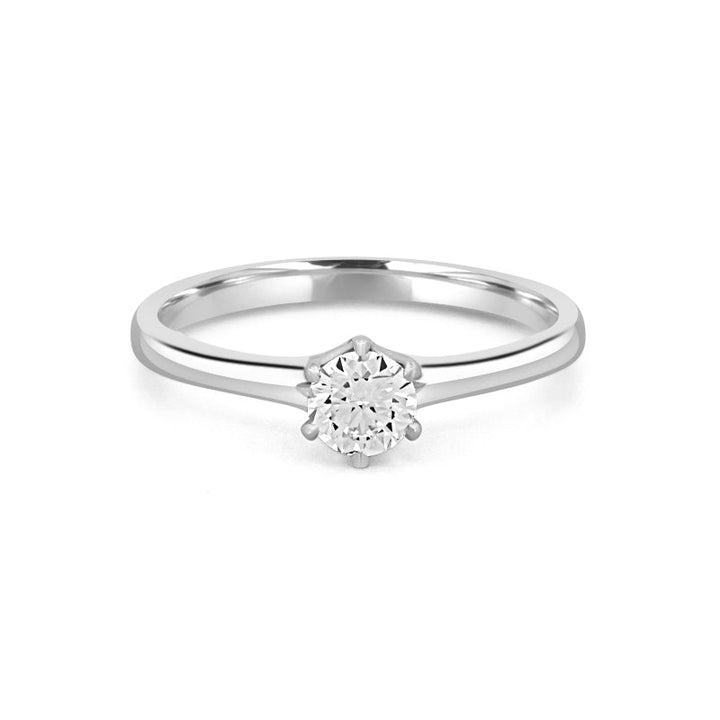 0.35 CT Classic Round Solitaire Ring - ZIZOV DIAMONDS