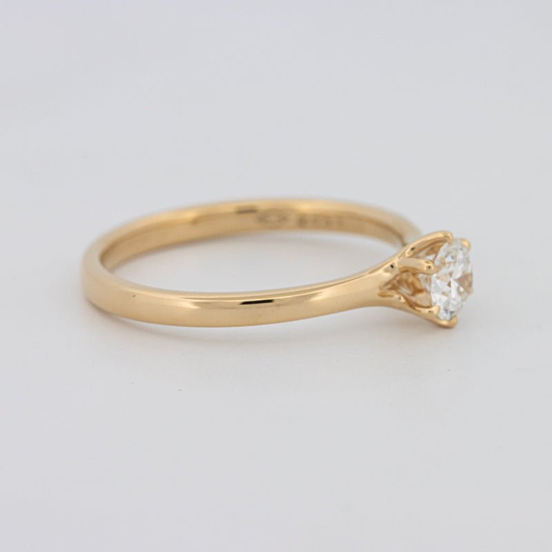 0.35 CT Classic Round Solitaire Ring - ZIZOV DIAMONDS
