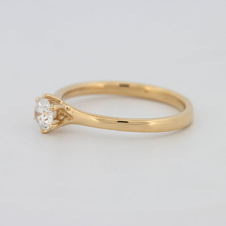 0.35 CT Classic Round Solitaire Ring - ZIZOV DIAMONDS