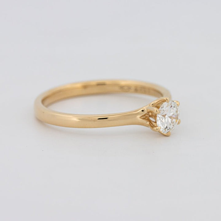 0.35 CT Classic Round Solitaire Ring - ZIZOV DIAMONDS