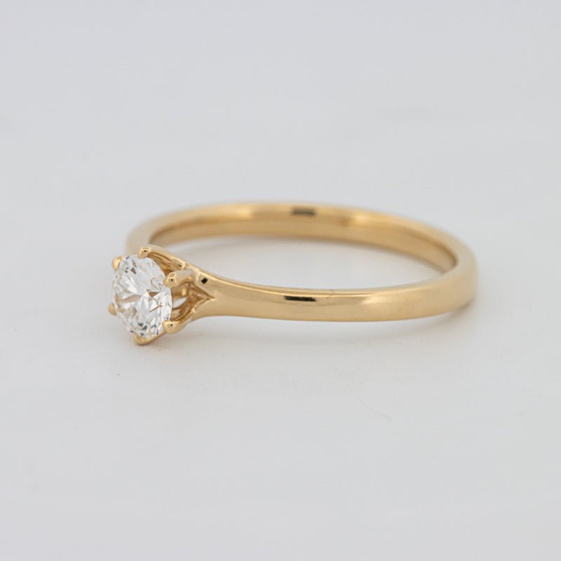 0.35 CT Classic Round Solitaire Ring - ZIZOV DIAMONDS