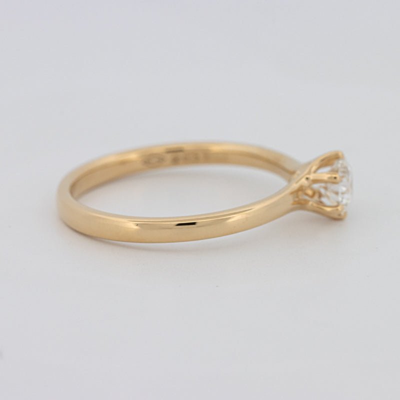 0.35 CT Classic Round Solitaire Ring - ZIZOV DIAMONDS