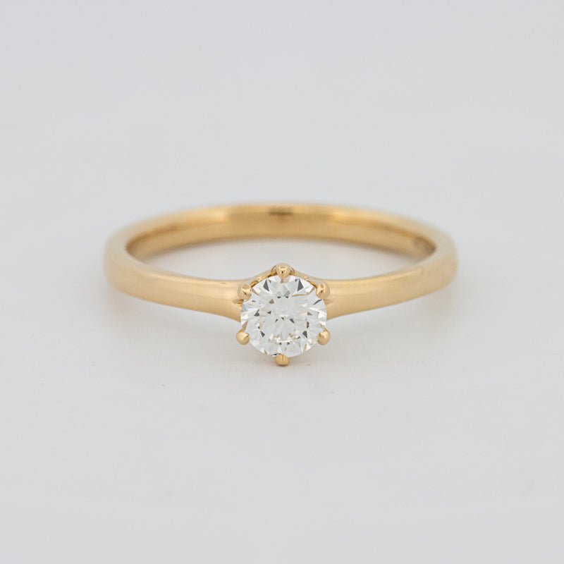 0.35 CT Classic Round Solitaire Ring - ZIZOV DIAMONDS
