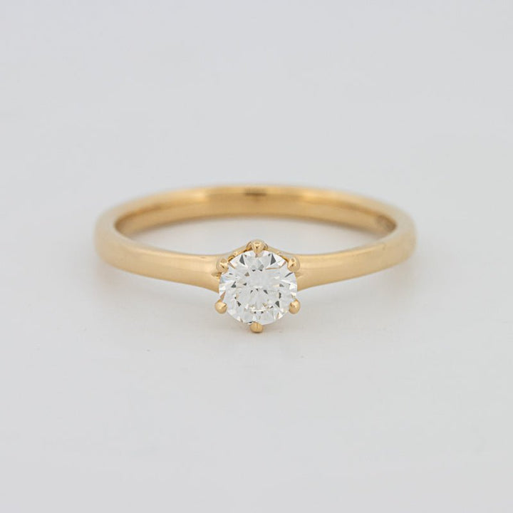0.35 CT Classic Round Solitaire Ring - ZIZOV DIAMONDS