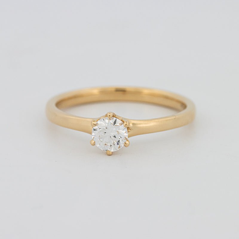 0.35 CT Classic Round Solitaire Ring - ZIZOV DIAMONDS