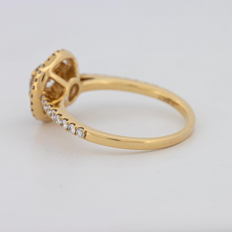 0.38 CT Round Double Halo Solitaire - ZIZOV DIAMONDS