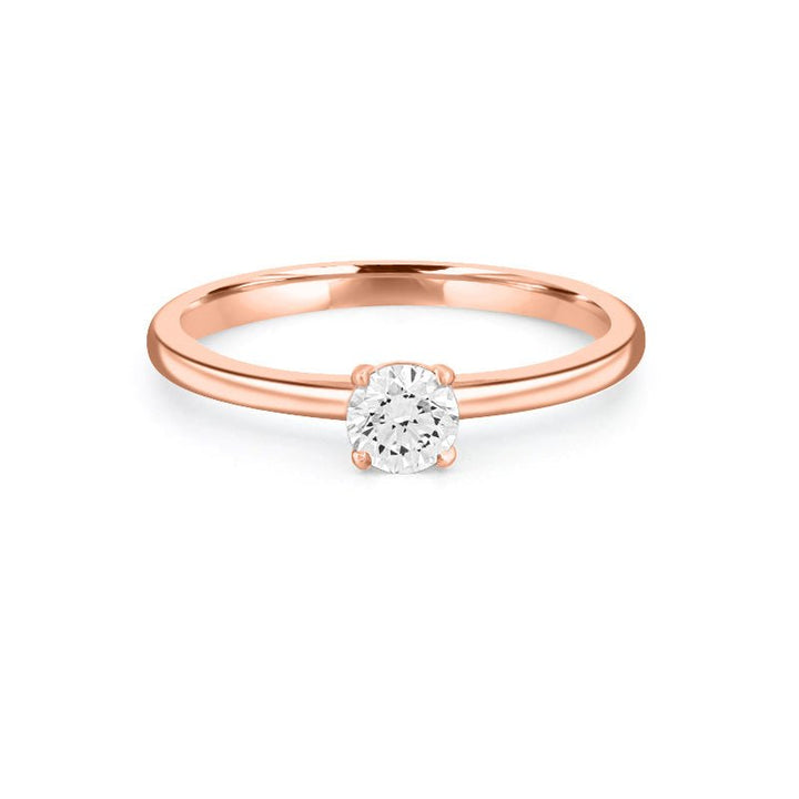 0.40 CT Classic Round Solitaire Ring - ZIZOV DIAMONDS