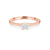 0.40 CT Classic Round Solitaire Ring - ZIZOV DIAMONDS