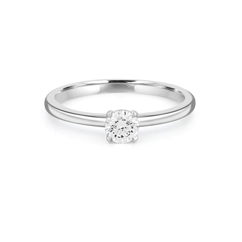 0.40 CT Classic Round Solitaire Ring - ZIZOV DIAMONDS