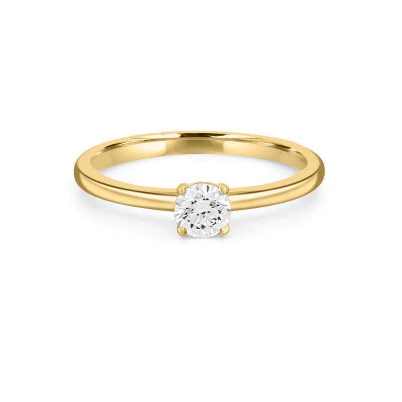 0.40 CT Classic Round Solitaire Ring - ZIZOV DIAMONDS