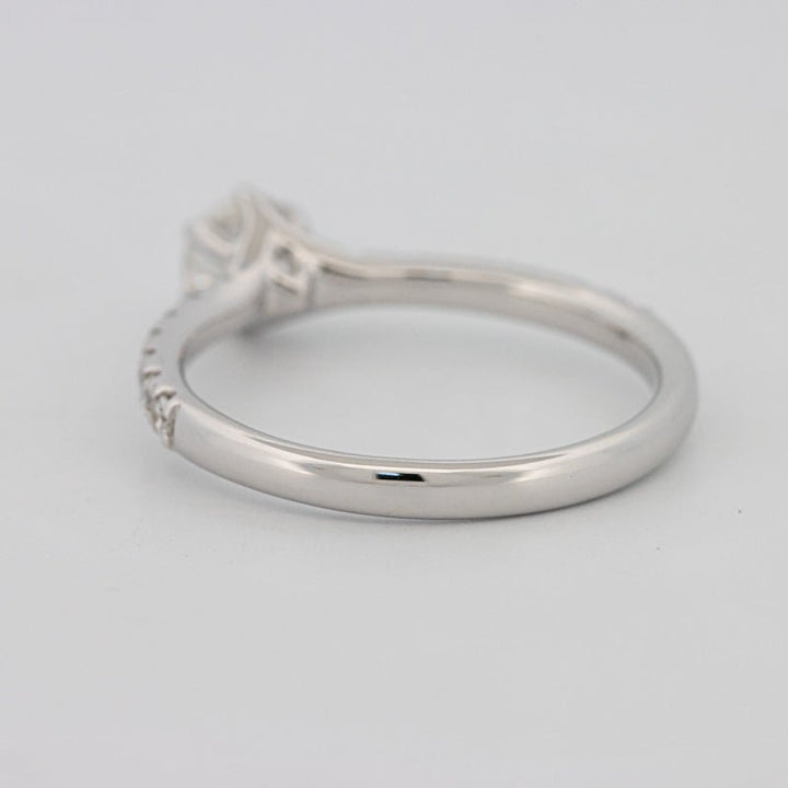 0.40 CT Round Solitaire Pavé Ring - ZIZOV DIAMONDS