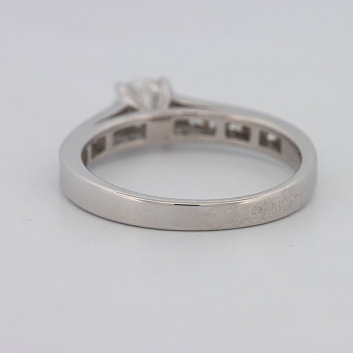 0.45 CT Classic Round Solitaire Row Ring - ZIZOV DIAMONDS