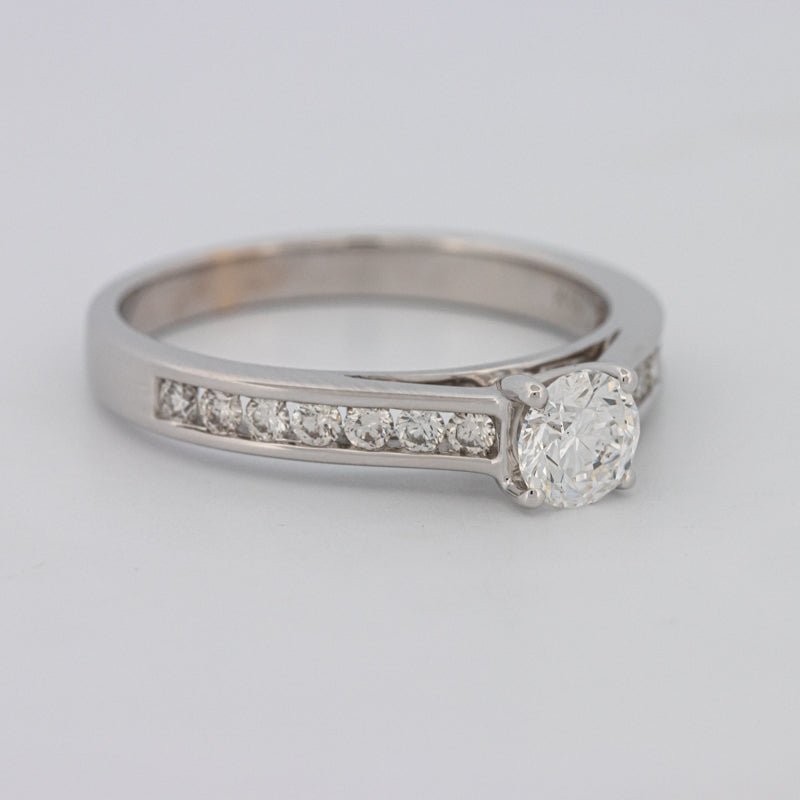0.45 CT Classic Round Solitaire Row Ring - ZIZOV DIAMONDS