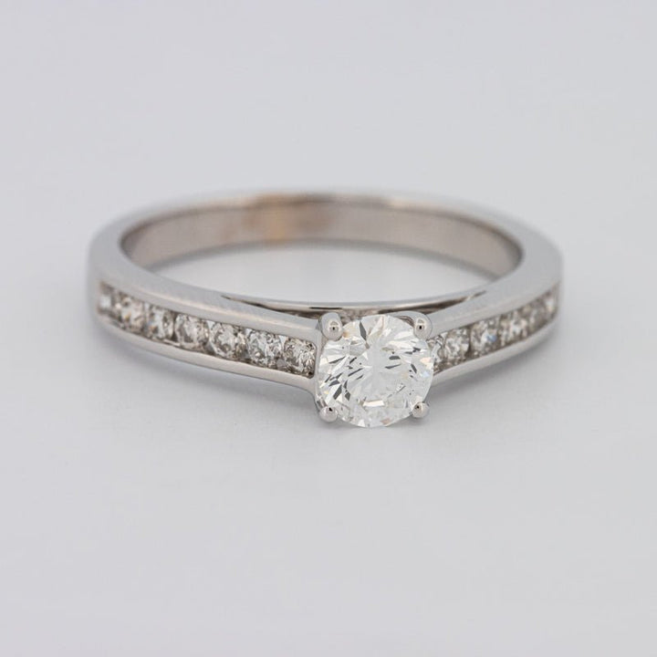 0.45 CT Classic Round Solitaire Row Ring - ZIZOV DIAMONDS