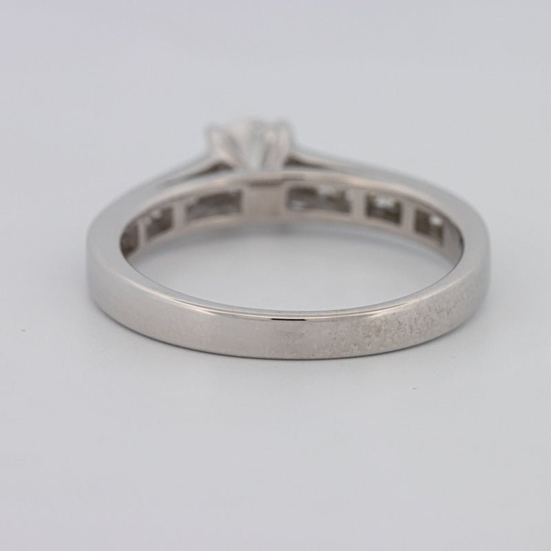 0.45 CT Classic Round Solitaire Row Ring - ZIZOV DIAMONDS