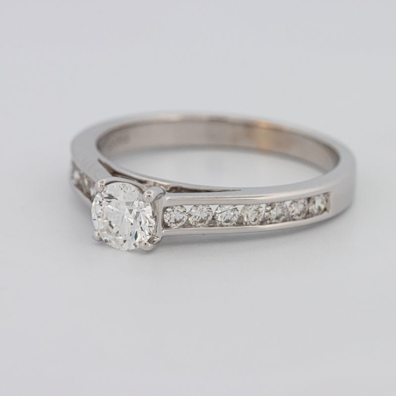 0.45 CT Classic Round Solitaire Row Ring - ZIZOV DIAMONDS