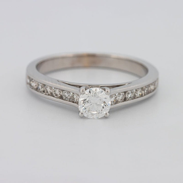 0.45 CT Classic Round Solitaire Row Ring - ZIZOV DIAMONDS