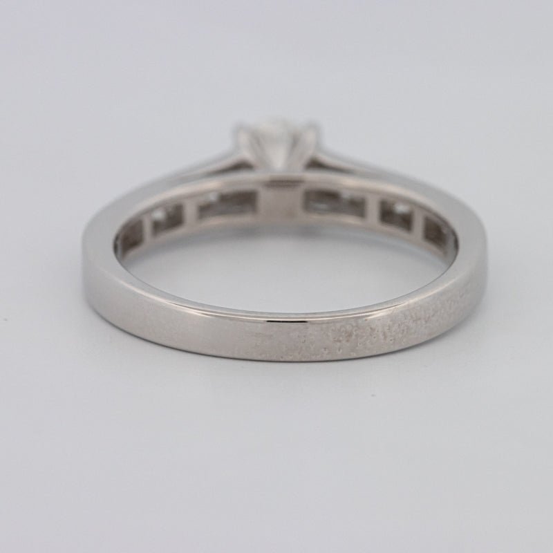 0.45 CT Classic Round Solitaire Row Ring - ZIZOV DIAMONDS