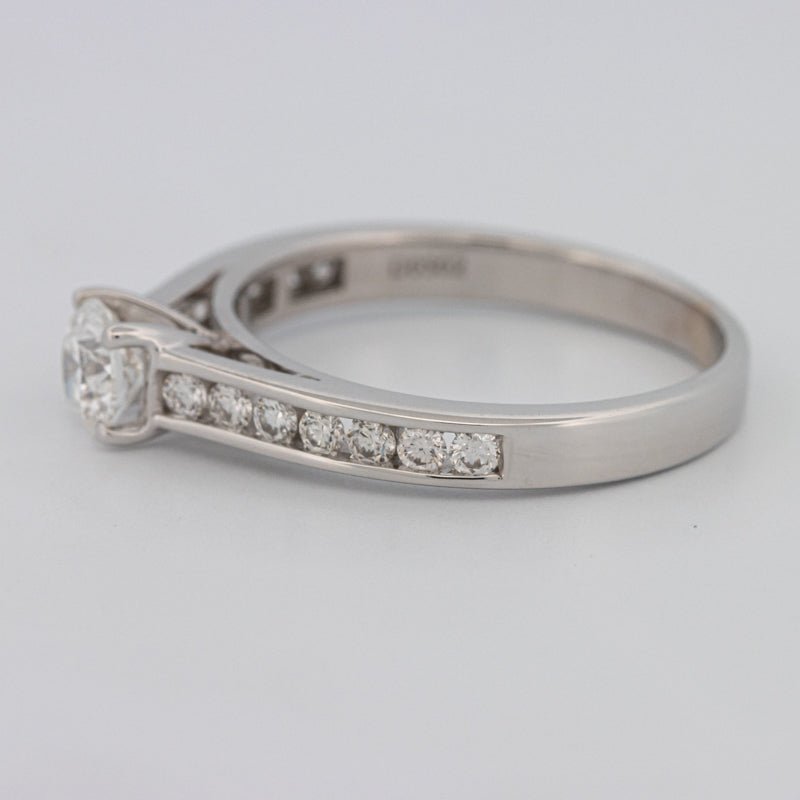 0.45 CT Classic Round Solitaire Row Ring - ZIZOV DIAMONDS
